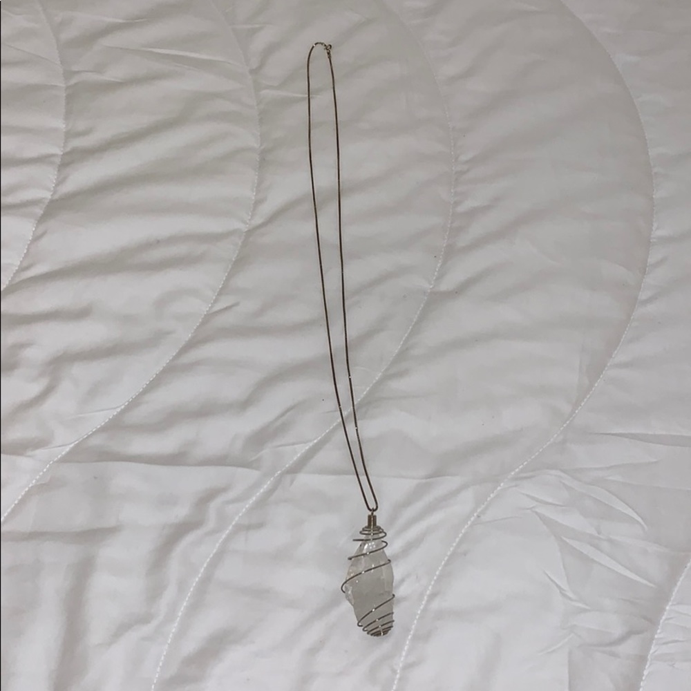 Bohemian crystal necklace